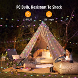 NPET Waterproof Led Outdoor String Lights with 13 Bulbs