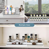 NPET 3-Tire Expandable Spice Rack Organizer for Kitchen 14.6-26 inches