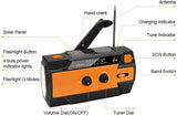 NPET Emergency Solar Hand Crank Radio