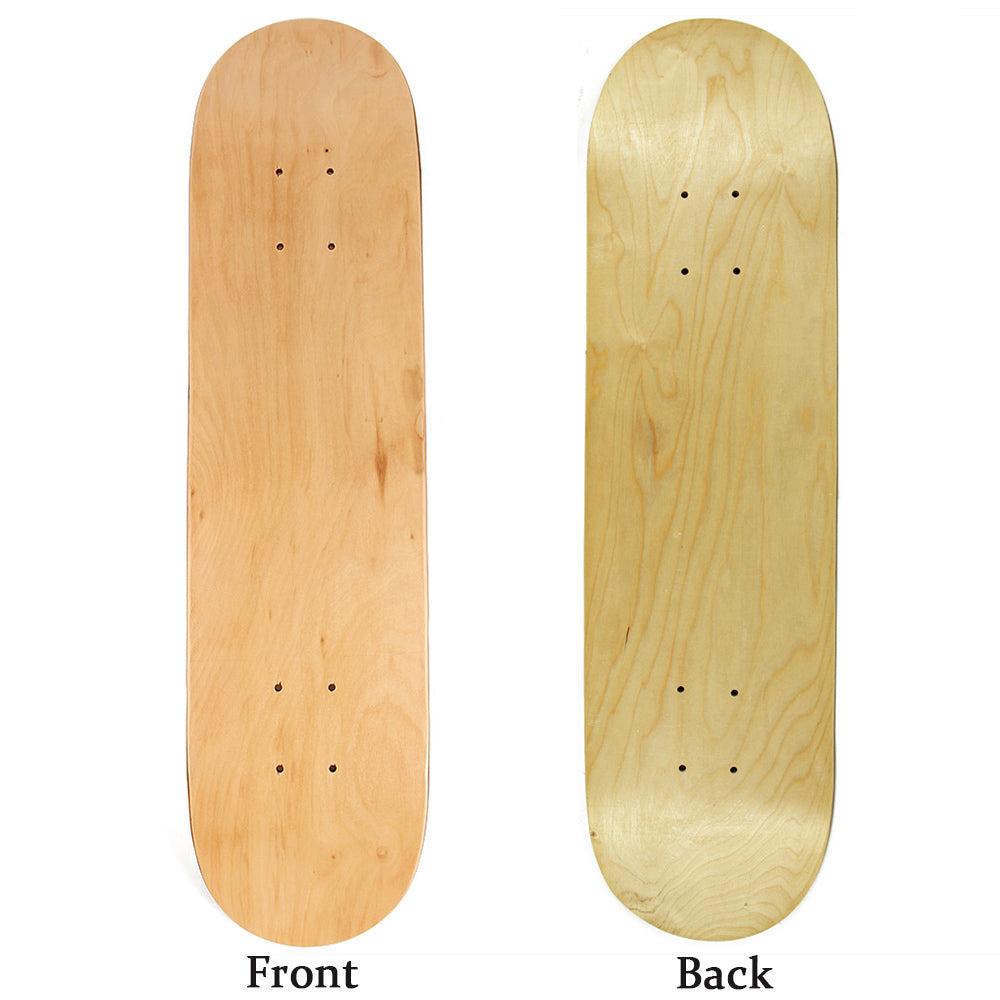 NPET 8 Inch Canadian Maple Skateboard Blank Decks NPET Online Store Npet 8 inch canadian maple skateboard blank decks npet online store