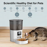 NPET 0.79 Gallon Automatic Cat Feeder Food Dispenser