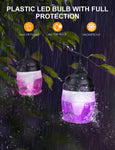 NPET RGB WiFi Outdoor Strng Light 38Ft Shatterproof 14LEDS Bulbs