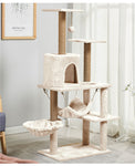 51 Inches Cat Tree Tower Multi-Level Play House